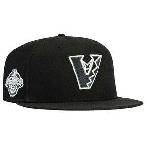 AZ DIAMONDBACKS 2001 WORLD SERIES PATCH / UPSIDEDOWN FITTED 7 3/8 GLO N DARK